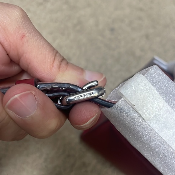 ***RARE*** Limited Edition: Coach Lunar year Dragon Ruby Red Sammy Top Handle 21 - Picture 12 of 16